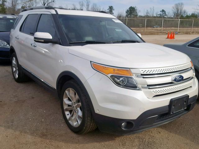 1FMHK8F81CGA16305 - 2012 FORD EXPLORER L WHITE photo 1