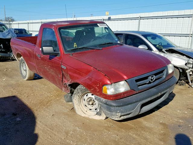 4F4YR12D86PM04654 - 2006 MAZDA B2300 RED photo 1