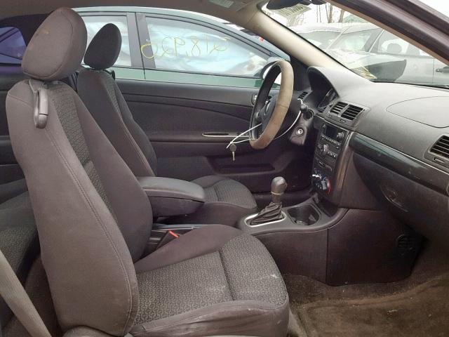 1G2AS18HX97263247 - 2009 PONTIAC G5 SILVER photo 5