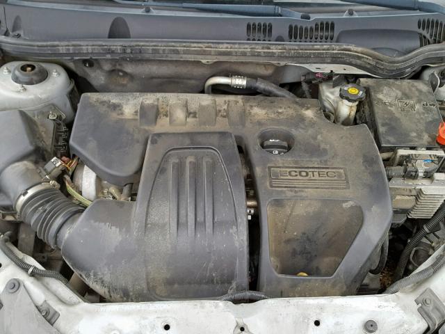 1G2AS18HX97263247 - 2009 PONTIAC G5 SILVER photo 7