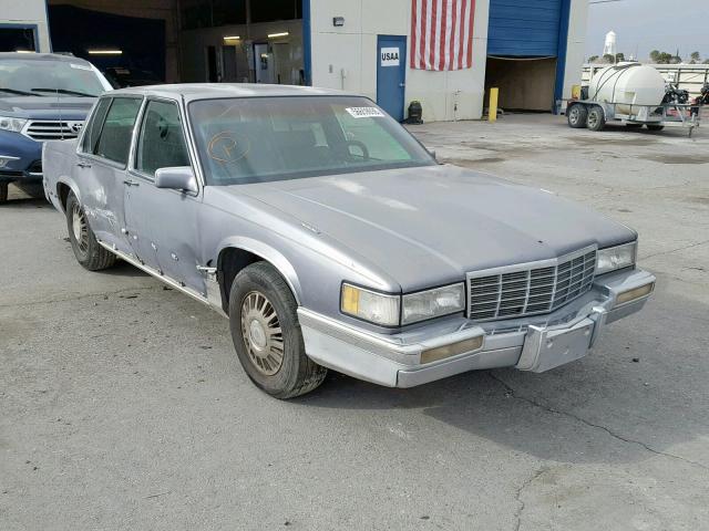 1G6CD53B8M4338744 - 1991 CADILLAC DEVILLE BLUE photo 1