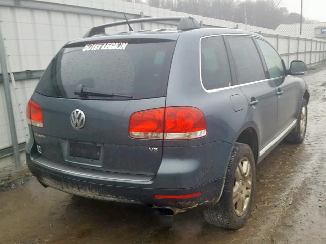 WVGZM77L96D043205 - 2006 VOLKSWAGEN TOUAREG 4. BLUE photo 4