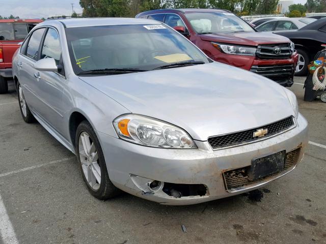 2G1WC5E3XD1209394 - 2013 CHEVROLET IMPALA LTZ SILVER photo 1