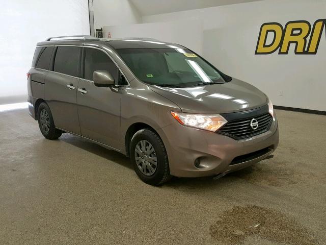 JN8AE2KP9E9104795 - 2014 NISSAN QUEST S TAN photo 1