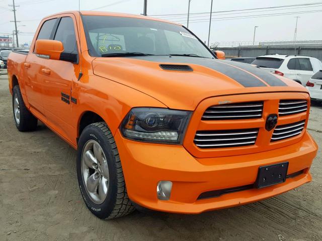 1C6RR6MT2FS686244 - 2015 RAM 1500 SPORT ORANGE photo 1