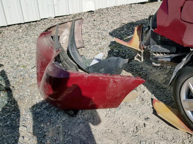 1G8AJ55F06Z170191 - 2006 SATURN ION LEVEL RED photo 9