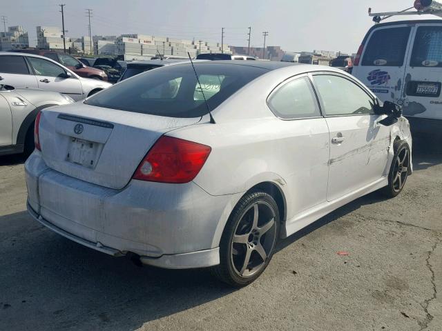 JTKDE177160130866 - 2006 TOYOTA SCION TC 白色 照片 4