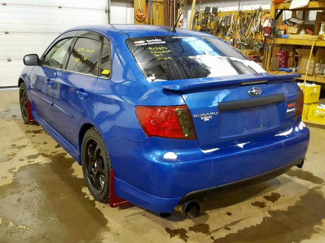 JF1GE76699G504531 - 2009 SUBARU IMPREZA WR BLUE photo 3