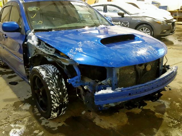 JF1GE76699G504531 - 2009 SUBARU IMPREZA WR BLUE photo 9