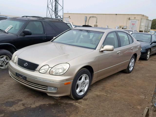 JT8BD68S6W0041049 - 1998 LEXUS GS 300 GOLD photo 2