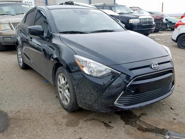 3MYDLBZV9GY138141 - 2016 TOYOTA SCION IA BLACK photo 1