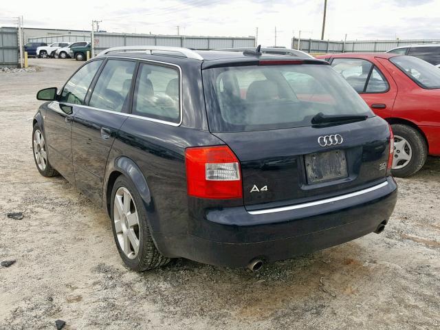 WAUVT68E85A076421 - 2005 AUDI A4 3.0 AVA BLACK photo 3