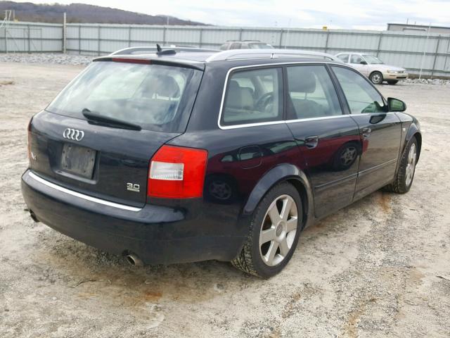 WAUVT68E85A076421 - 2005 AUDI A4 3.0 AVA BLACK photo 4