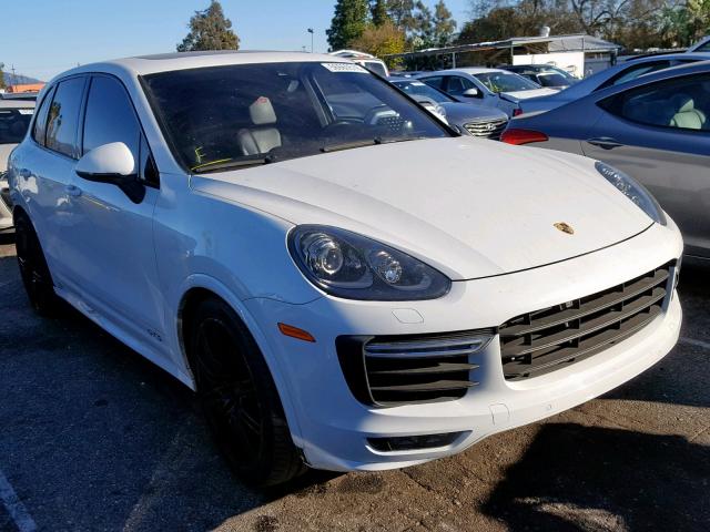 WP1AD2A24GLA70483 - 2016 PORSCHE CAYENNE GT WHITE photo 1