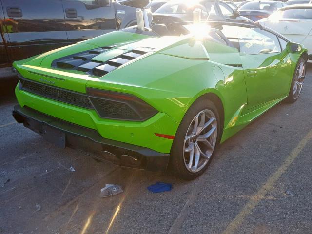 ZHWUR2ZF8HLA08233 - 2017 LAMBORGHINI HURACAN GREEN photo 4