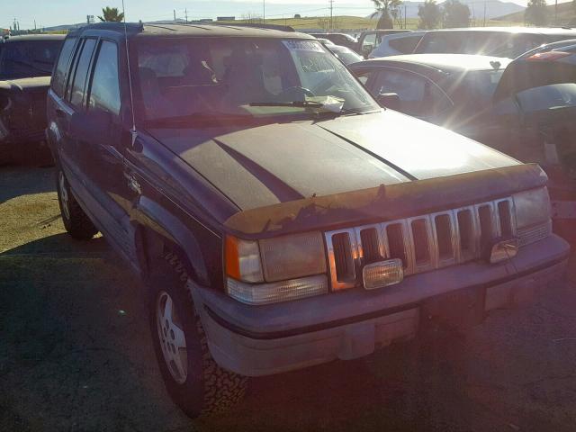 1J4GZ58Y4SC679021 - 1995 JEEP GRAND CHER BLACK photo 1