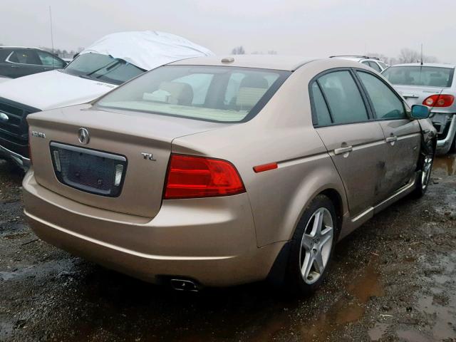 19UUA66296A073639 - 2006 ACURA 3.2TL TAN photo 4