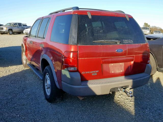 1FMZU72E22ZC37984 - 2002 FORD EXPLORER X RED photo 3