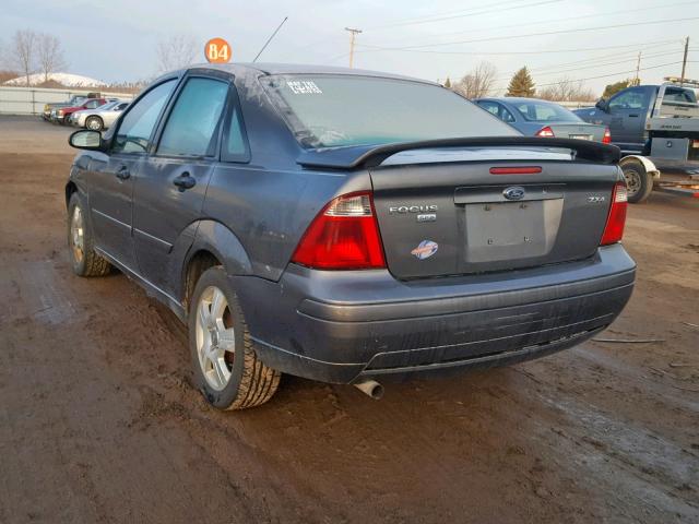 1FAFP34N45W268587 - 2005 FORD FOCUS ZX4 BROWN photo 3