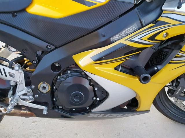 JS1GT77A672114722 - 2007 SUZUKI GSX-R1000 YELLOW photo 7