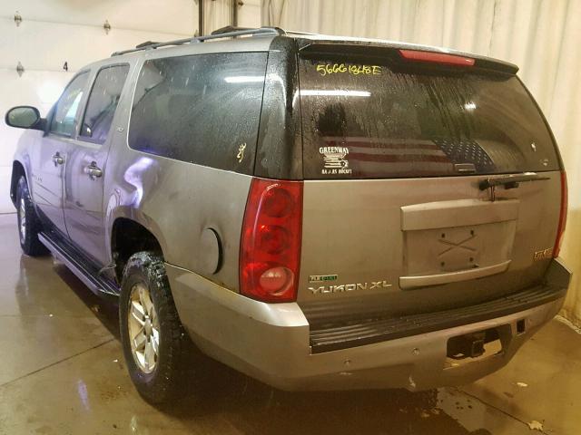 1GKFK16387R319104 - 2007 GMC YUKON XL K GRAY photo 3