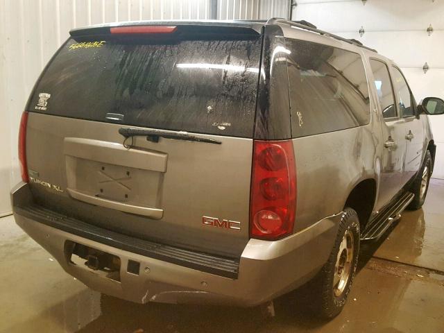 1GKFK16387R319104 - 2007 GMC YUKON XL K GRAY photo 4