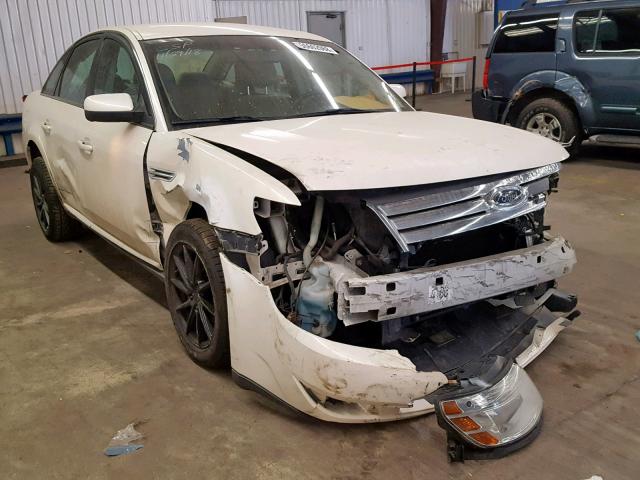 1FAHP27W99G112438 - 2009 FORD TAURUS SEL WHITE photo 1