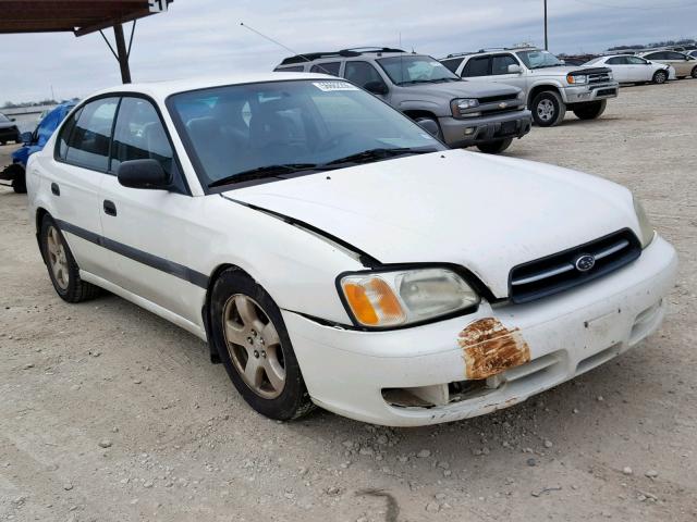 4S3BE635417213370 - 2001 SUBARU LEGACY L WHITE photo 1