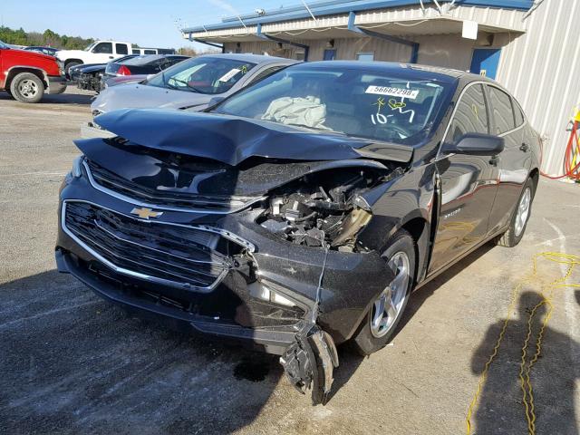 1G1ZB5ST5JF268992 - 2018 CHEVROLET MALIBU LS CHARCOAL photo 2