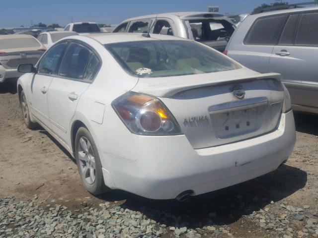 1N4CL21E99C155416 - 2009 NISSAN ALTIMA HYB WHITE photo 3