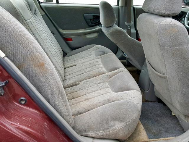 1G1NE52J916153025 - 2001 CHEVROLET MALIBU LS Bordo foto 6