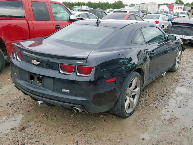 2G1FK1EJXC9103733 - 2012 CHEVROLET CAMARO 2SS BLACK photo 4