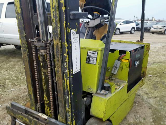 E3556295397 - 1994 CLARK FORKLIFT FORKLIFT GREEN photo 10