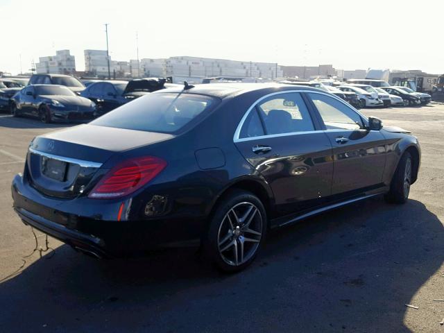 WDDUG8CB9FA176661 - 2015 MERCEDES-BENZ S 550 BLACK photo 4