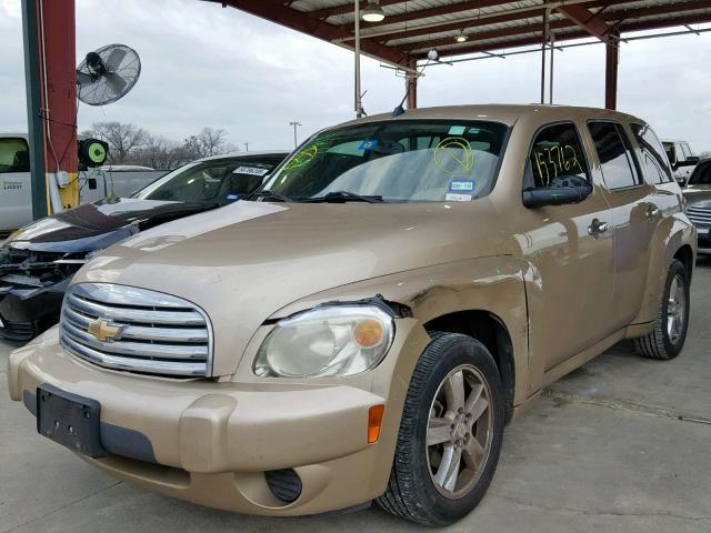 3GNDA23D28S580632 - 2008 CHEVROLET HHR LT GOLD photo 2