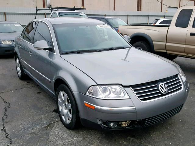 WVWAE63B55E013259 - 2005 VOLKSWAGEN PASSAT GLS GRAY photo 1