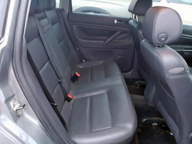 WVWAE63B55E013259 - 2005 VOLKSWAGEN PASSAT GLS GRAY photo 6