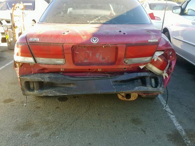 1YVGE22C3S5386853 - 1995 MAZDA 626 DX MAROON photo 9