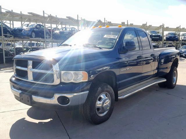 3D7MU48C83G808260 - 2003 DODGE RAM 3500 S BLUE photo 2