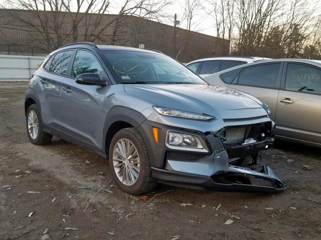 KM8K2CAA3JU180673 - 2018 HYUNDAI KONA SEL GRAY photo 1