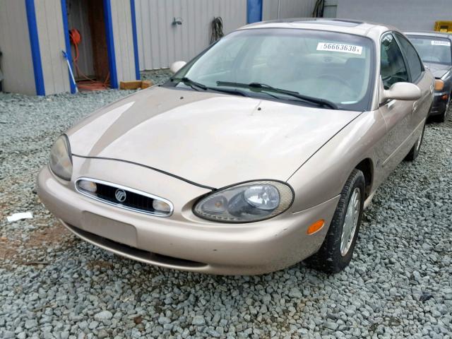 1MEFM53S6XG614639 - 1999 MERCURY SABLE LS GOLD photo 2