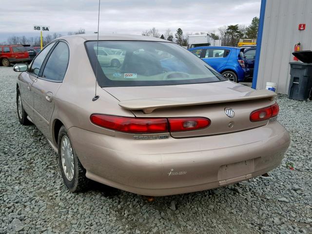 1MEFM53S6XG614639 - 1999 MERCURY SABLE LS GOLD photo 3