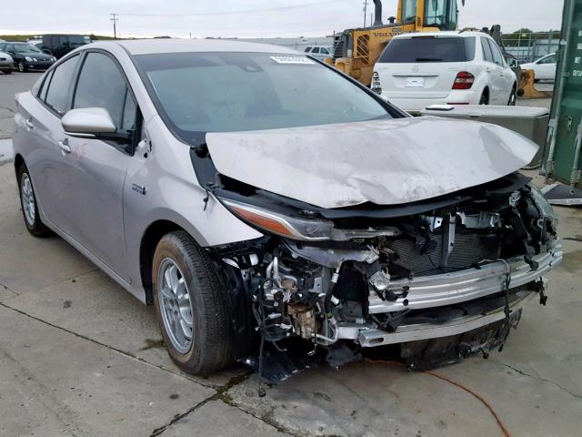 JTDKARFP0H3030107 - 2017 TOYOTA PRIUS PRIM ვერცხლისფერი ფოტო 1