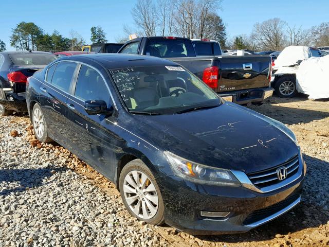 1HGCR2F83DA043597 - 2013 HONDA ACCORD EXL BLACK photo 1