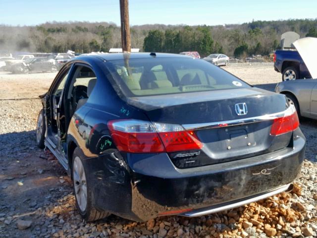 1HGCR2F83DA043597 - 2013 HONDA ACCORD EXL BLACK photo 3