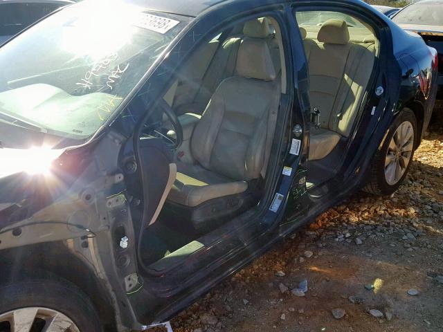 1HGCR2F83DA043597 - 2013 HONDA ACCORD EXL BLACK photo 9