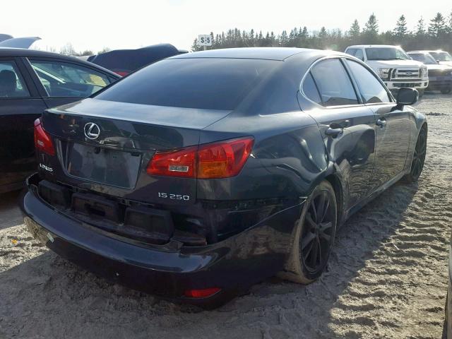 JTHBK262X65019169 - 2006 LEXUS IS 250 GRAY photo 4