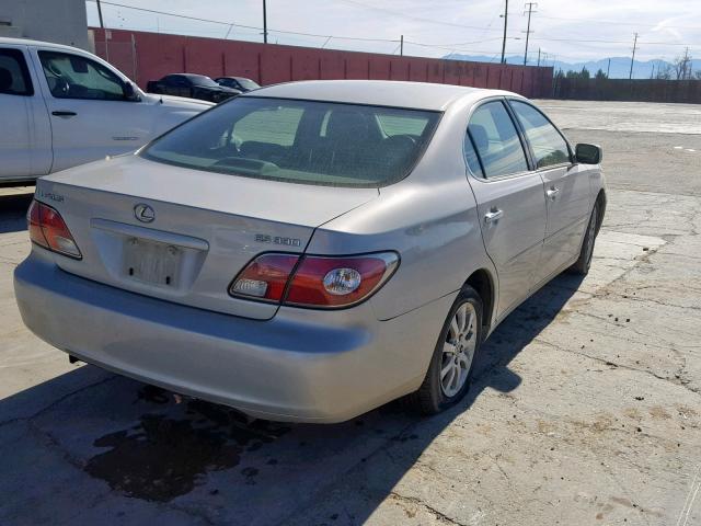 JTHBA30G045023967 - 2004 LEXUS ES 330 BROWN photo 4