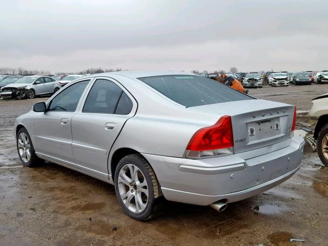 YV1RH592092731248 - 2009 VOLVO S60 2.5T SILVER photo 3