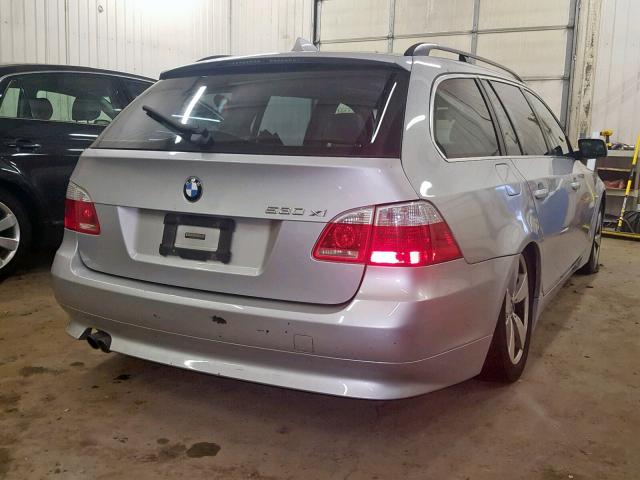 WBANN73506CN01501 - 2006 BMW 530 XIT SILVER photo 4